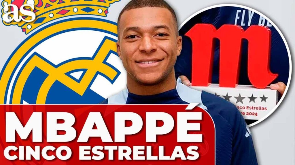 KYLIAN MBAPPÉ, jugador CINCO ESTRELLAS de la TEMPORADA