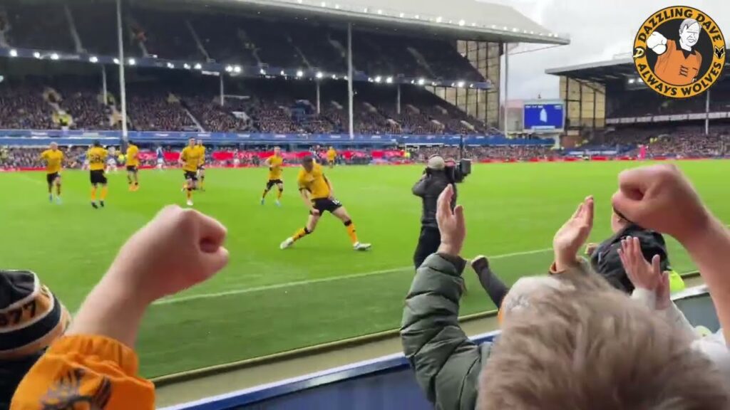 Conor Coady Winning Goal for Wolves v Everton with Reaction 🤩 Conor Coady Winning Goal for Wolves v Everton with Reaction 🤩