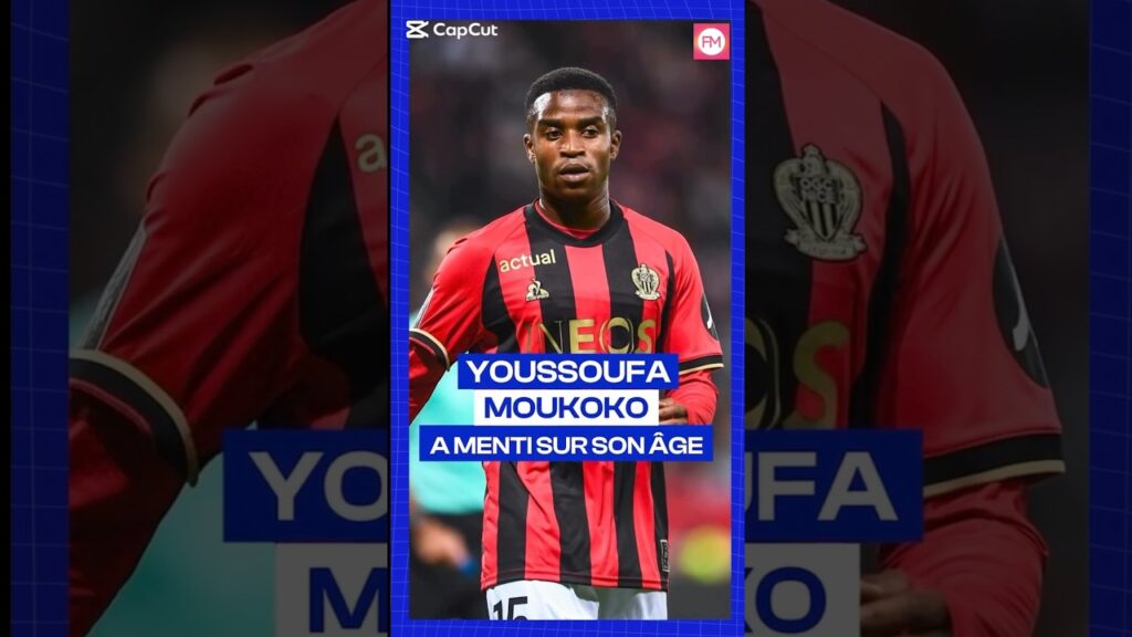 Youssouf Moukoko à mentir sur son âge !😱 #short #moukoko #age #football #ogcnice #borussiadortmund