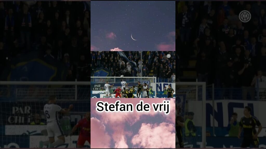 de vrij vs como #football #como #inter #fyp