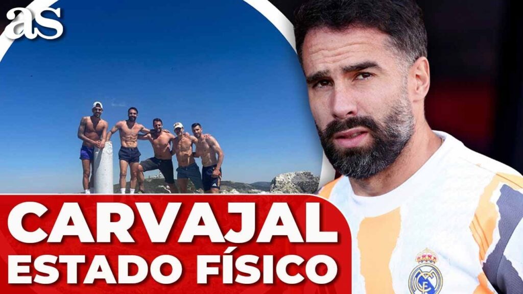 La FOTO DE CARVAJAL que ha IMPACTADO por su GRAN ESTADO FÍSICO