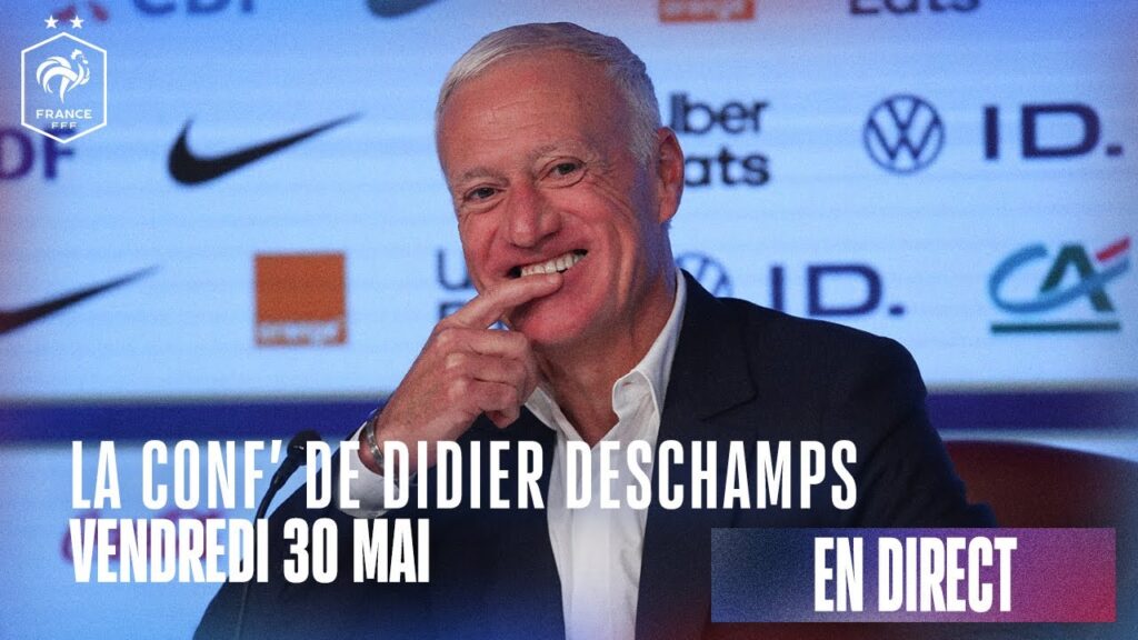 La conférence de presse de Didier Deschamps en direct !