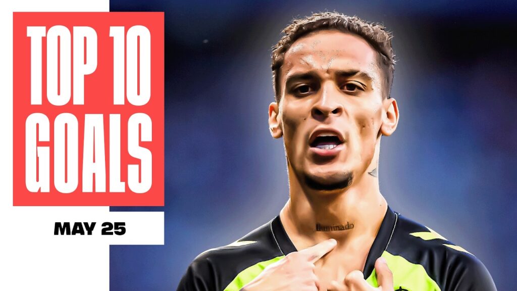 ¡El GOLAZO inolvidable de ANTONY! | Los MEJORES GOLES de MAYO