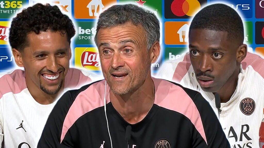 Luis Enrique, Marquinhos, Ousmane Dembélé | PSG v Inter Milan | Champions League Final 🏆 Luis Enrique, Marquinhos, Ousmane Dembélé | PSG v Inter Milan | Champions League Final 🏆