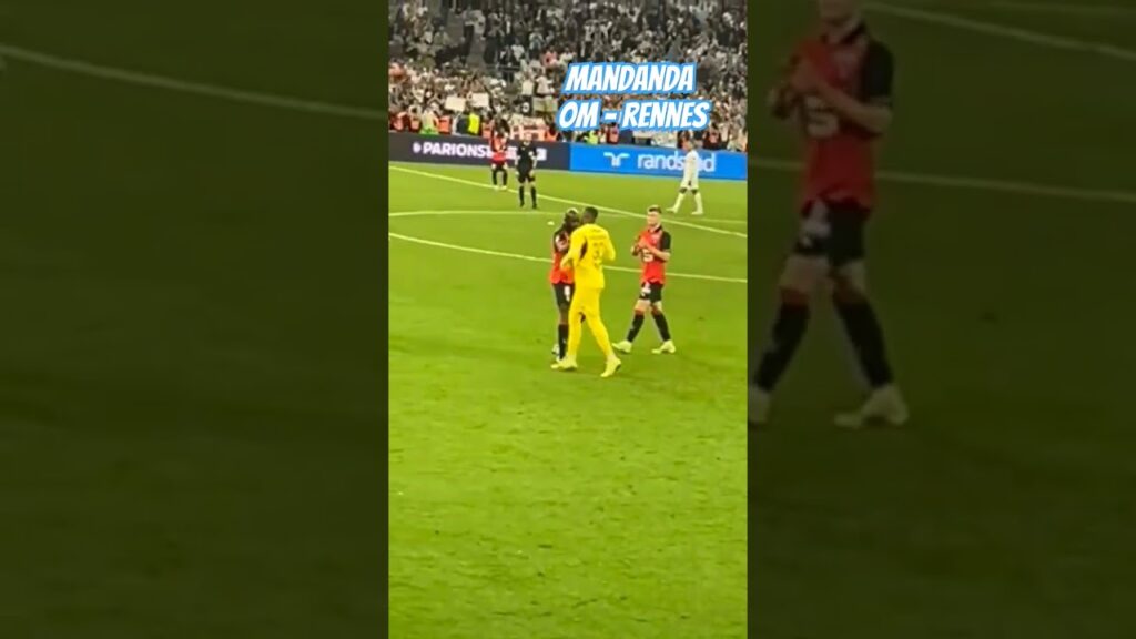 L'entrée de Mandanda lors de OM - RENNES #ligue1mcdonalds #icionparlefoot #olympiquedemarseille