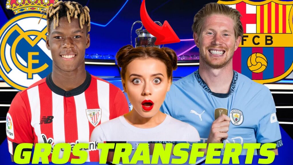 TOP TRANSFERTS 2025 | confirmé ✅ et rumeurs 🔥 ( Nico william, Saliba à Madrid 🔥)