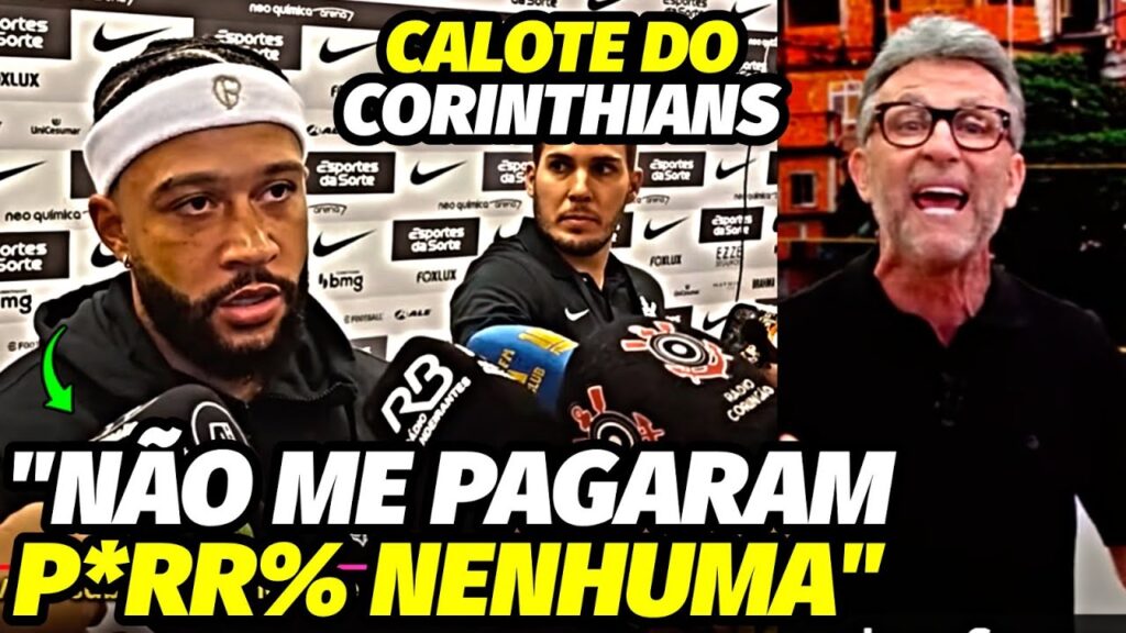 REVOLTADO! MEMPHIS DEPAY EXPÕE CALOTE CRIMIN0SO DO CORINTHIANS – "ME FIZERAM DE TR0UXA E SUMIRAM"