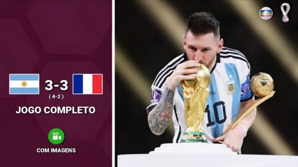 ARGENTINA 3 (4) X (2) 3 FRANÇA | FIFA WORLD CUP 2022 | TV GLOBO [Câmera Tática + Narração]