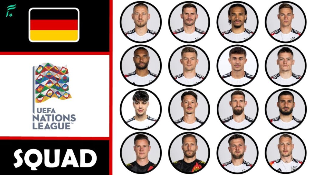 ⚫️ GERMANY SQUAD 🇩🇪 ● UEFA Nations League 2024/2025 Semi-Finals | FAN Football