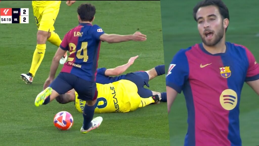 ERIC GARCIA toying vs VILLAREAL HD 1080i