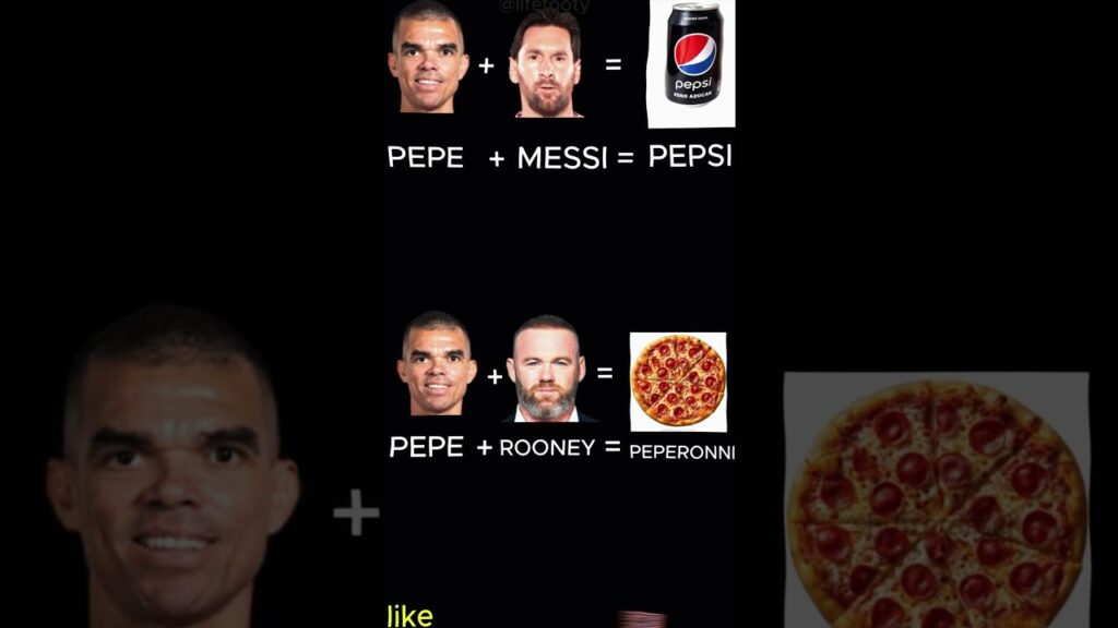 pepe*messi and rooney#shorts #messi #rooney #pepsi #football #pepe