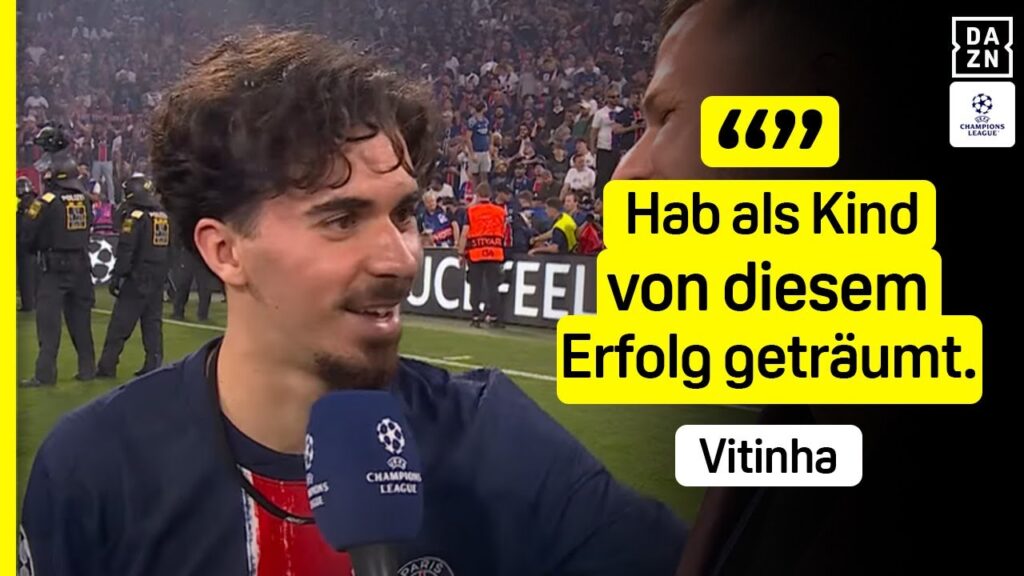 Vitinha & Sommer | Paris Saint-Germain – Inter Mailand | Interviews | UEFA Champions League | DAZN Vitinha & Sommer | Paris Saint-Germain - Inter Mailand | Interviews | UEFA Champions League | DAZN