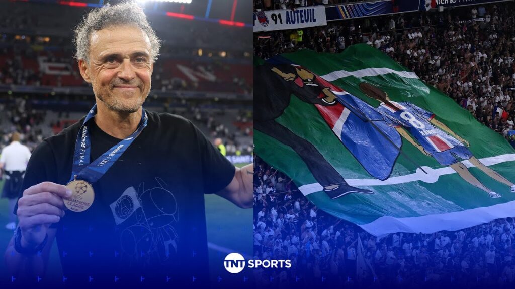 Luis Enrique wears special T-shirt with image of his late daughter Xana after #UCL Glory ❤️ #UCL