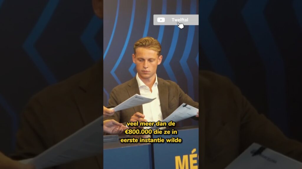 Frenkie de Jong Verkocht voor 1 Euro?! 😱