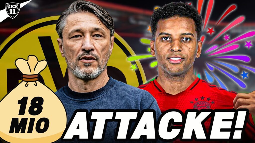 NEUER BVB-STÜRMER im ANFLUG! RODRYGO-HAMMER bei BAYERN? | KickNews