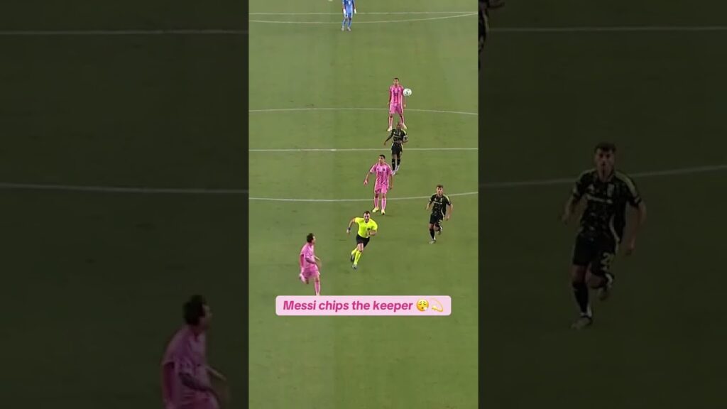 The pass from Busquets to Messi though 😤