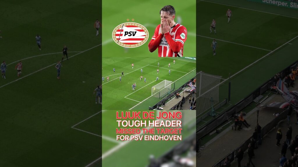 Luuk de Jong can’t believe he didn’t score!