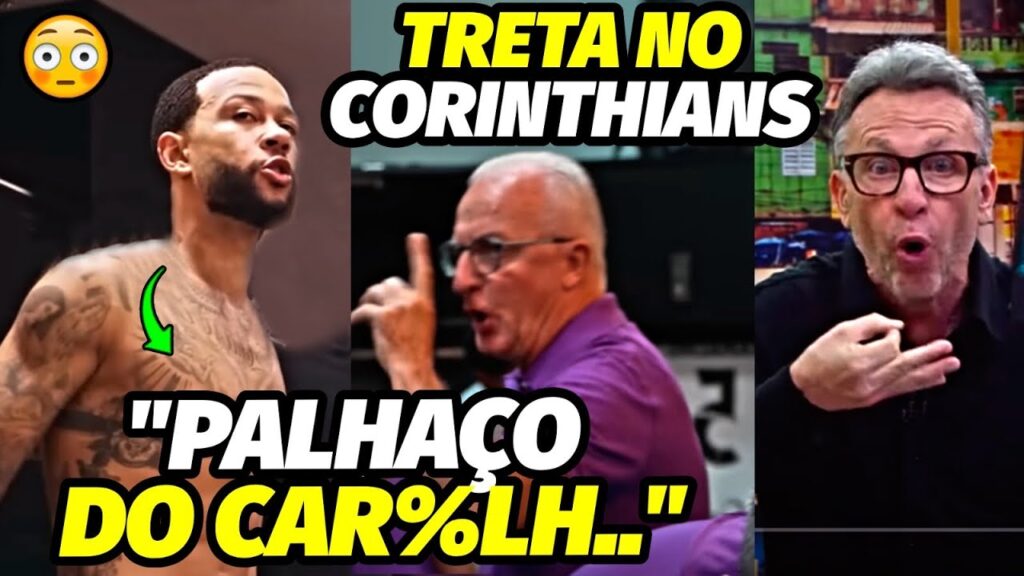 O QUEBRA PAU NO CORINTHIANS APÓS VAZAR CALOTE EM MEMPHIS DEPAY QUE CAUSOU BATE BOCA NO VESTIÁRIO