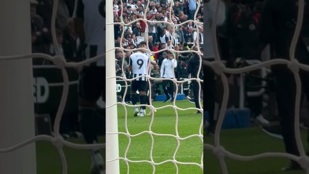 Emotional Callum Wilson at the final whistle. Nufc v Everton. 25.5.525