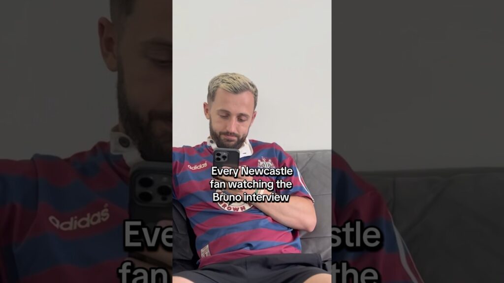 Bruno Guimaraes you made a FULL #Newcastle fanbase CRY 😢 #nufc #nufcfans #epl #footballshorts #skit