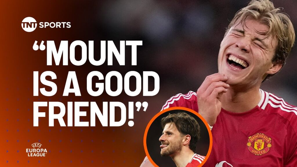 Man United 4-1 Athletic Club: Højlund praises Mason Mount after reaching Europa League final ❤️