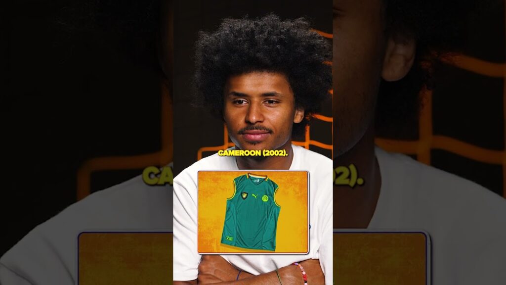 What player does Karim Adeyemi think of when he sees these classic shirts? 👕