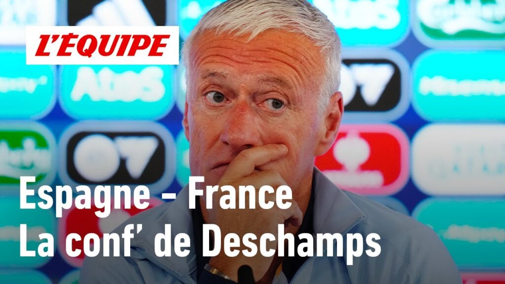 Didier Deschamps avant Espagne - France : "Le ballon d'or ? Evidemment que je suis pour Ousmane !"