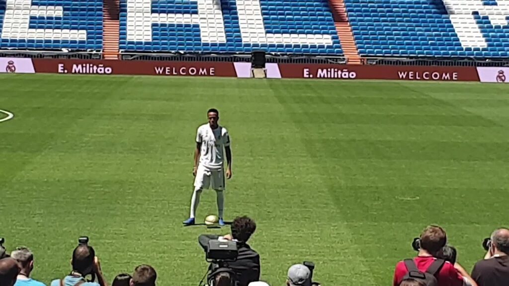 El Real Madrid presenta a Éder Militão