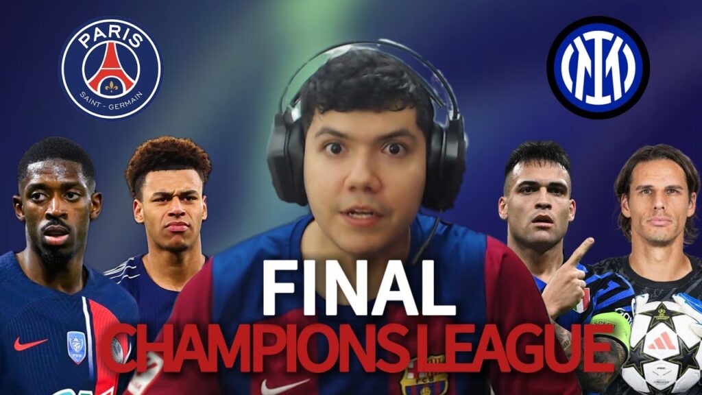 HUMILLACION HISTORICA! PSG VS INTER - REACCION A LA FINAL DE LA CHAMPIONS 2025
