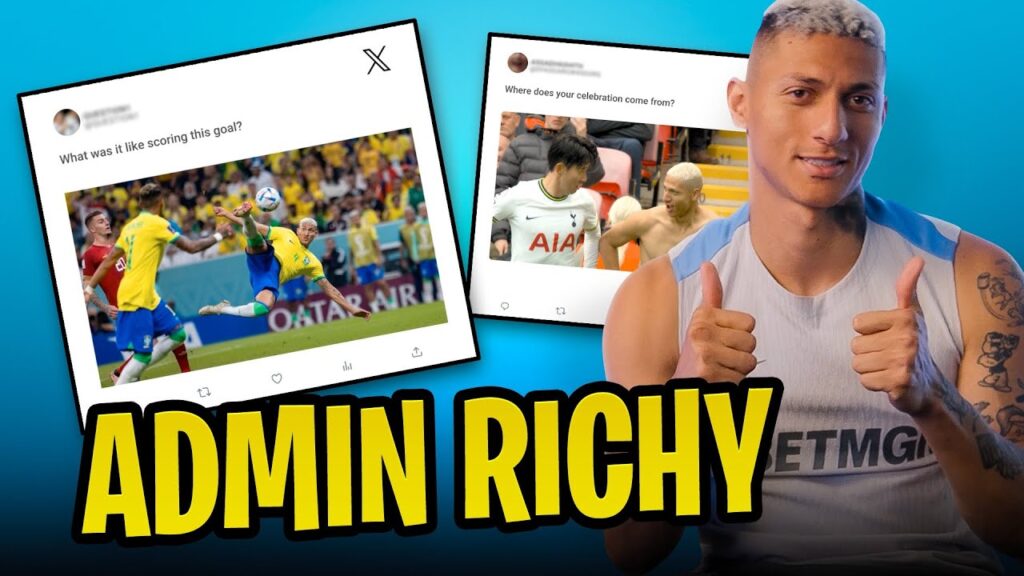 RICHARLISON REPLIES TO YOUR COMMENTS 😱 // ADMIN RICHARLISON