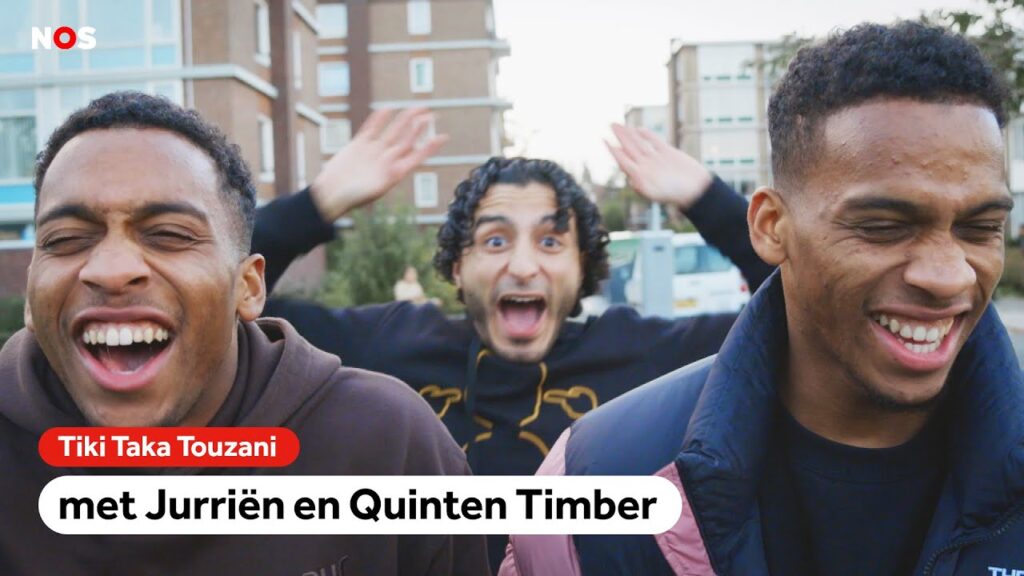 'Niet goed genoeg voor Ajax 1?!' 😜 | Touzani meets Jurriën & Quinten Timber | Tiki Taka Touzani