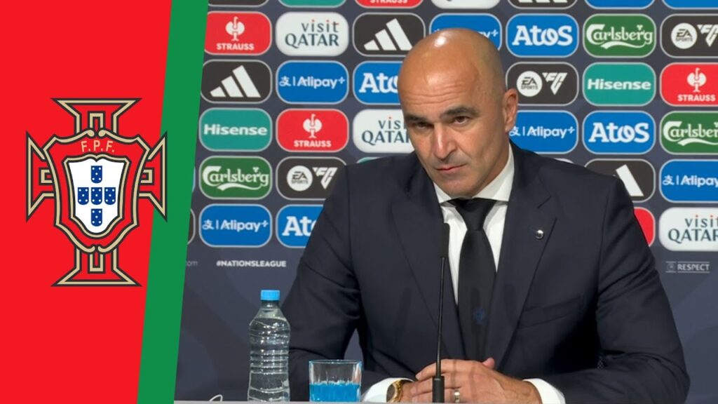 Reações de Roberto Martínez após vencer a Alemanha (1-2) e avançar para a FINAL da Liga das Nações