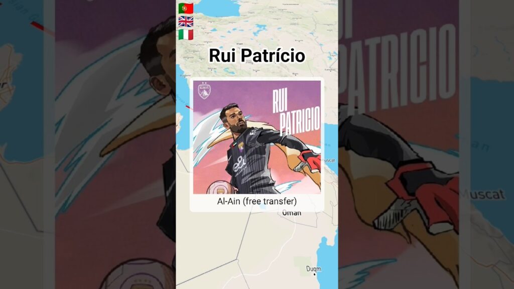 Rui Patrício's career transfers | #shorts #subscribe #shortvideo