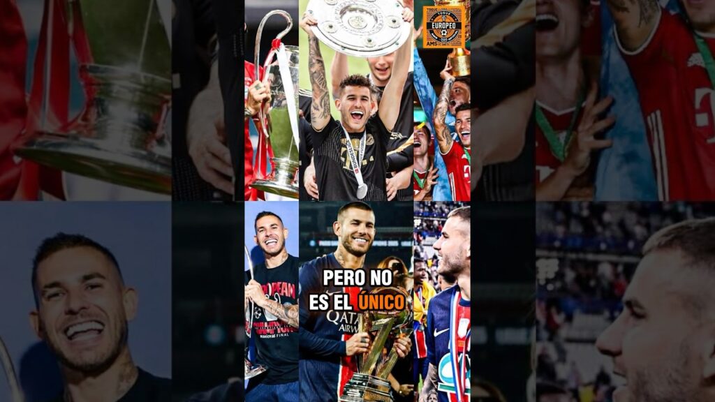 🏆 Lucas Hernández ganó el TRIPLETE con DOS EQUIPOS¿El primero? Samuel Eto'o...🌟🇨🇲 #futbol