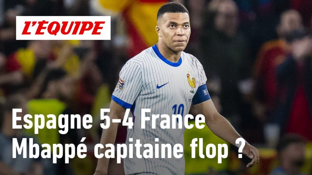 Espagne 5-4 France : Kylian Mbappé a-t-il plombé l’attaque des Bleus ?