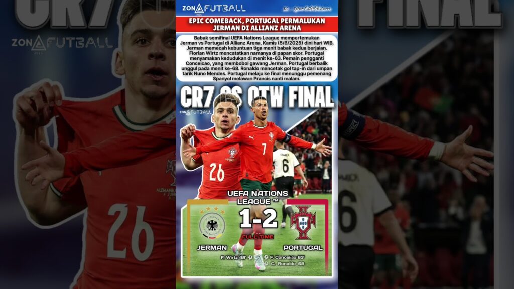 RAMONTADA PORTUGAL, GO TO FINAL UEFA NATIONS LEAGUE ‼️