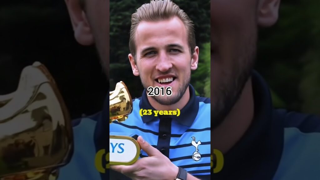 The career of Harry Kane⚽ #harrykane #evolution #shorts