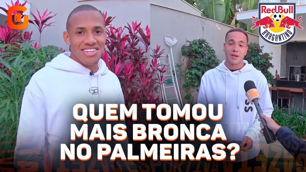 JOGAMOS PING PONG COM JHON JHON E FABINHO DO RED BULL BRAGANTINO!