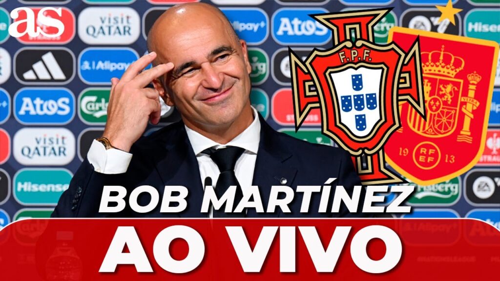 ROBERTO MARTÍNEZ, AO VIVO: COLETIVA DE IMPRENSA ANTES DA FINAL DA NATIONS LEAGUE PORTUGAL vs ESPAÑA