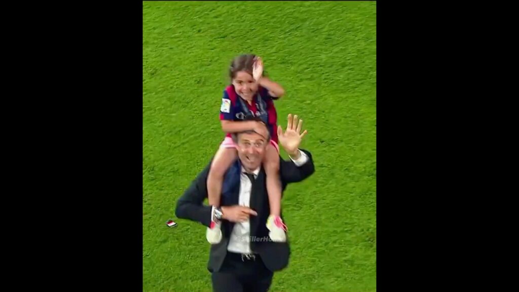 Luis Enrique & His Daughter Xana❤️🙏