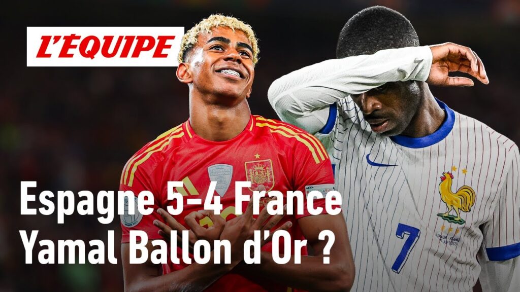 Espagne 5-4 France : Ousmane Dembélé a-t-il perdu le Ballon d'Or face à Lamine Yamal ?