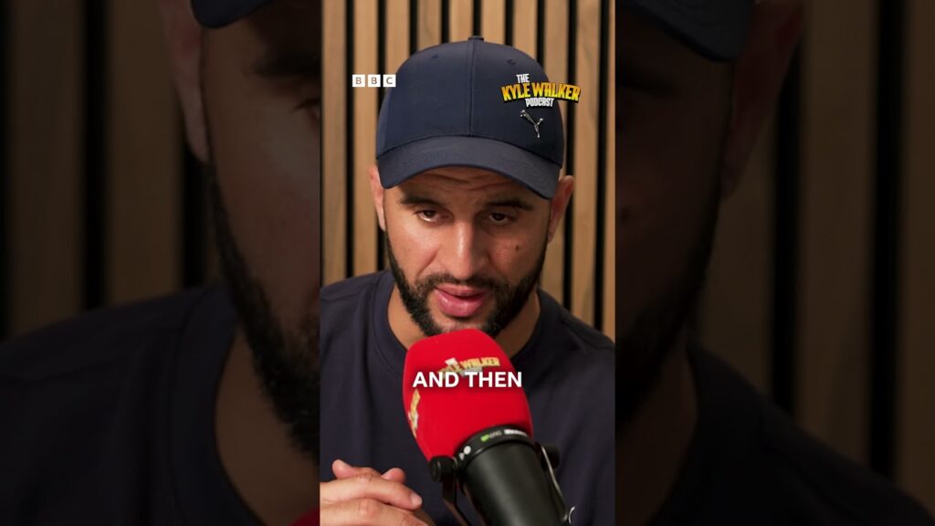 Kyle Walker on England's group chat during a squad announcement 📱 #TheKyleWalkerPodcast #BBCSounds