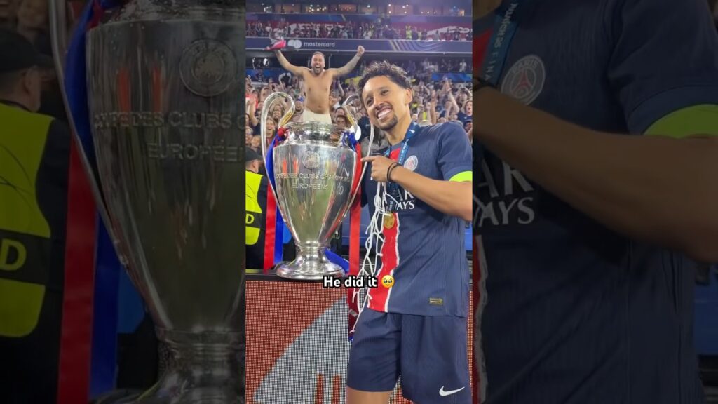 Marquinhos deserved this 🥹