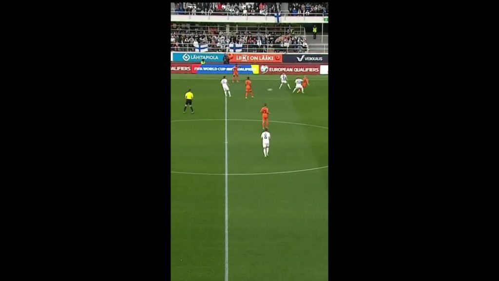 MEMPHIS DEPAY FAZ O GOL DA HOLANDA! | FINLÂNDIA X HOLANDA | #shorts | sportv