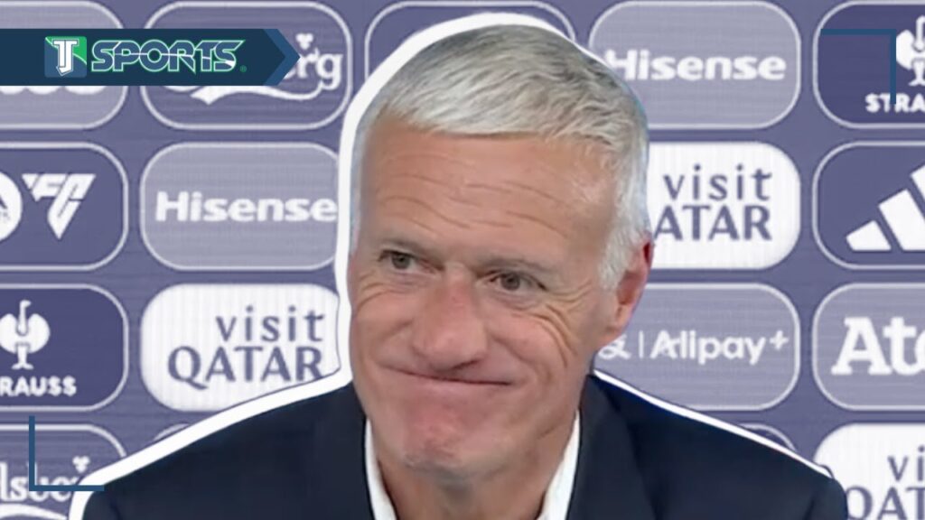 Didier Deschamps INTENTA EXPLICAR la DERROTA de la Selección Francesa ante España