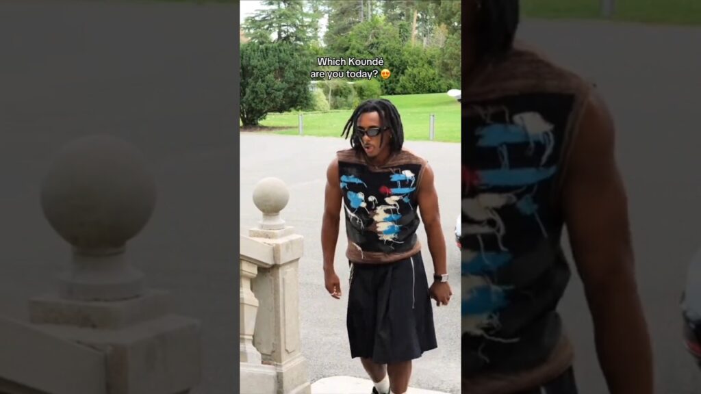 Los mejores outfits de Jules Koundé #outfits #juleskounde #koundé #barça #france #francia #top