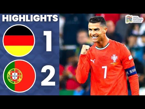 Portugal 🇵🇹 vs Germany 🇩🇪 (2-1) uefa nations league semi final highlights