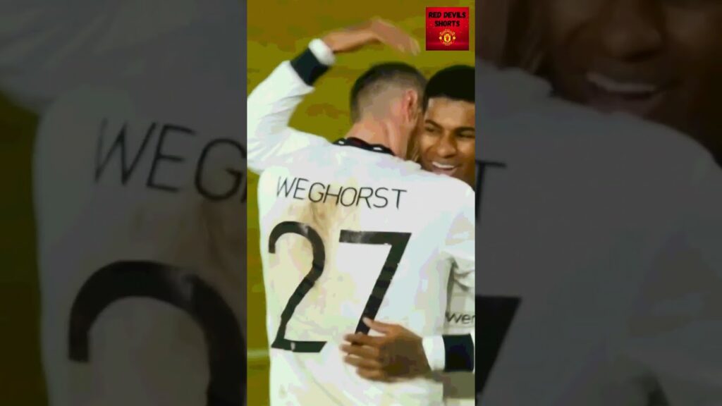 Wout Weghorst makes Sir Alex happy 😀 ⚽ #shorts #woutweghorst #siralexferguson