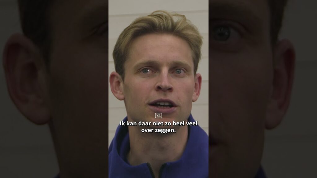 Frenkie de Jong spreekt zich duidelijk uit over zijn toekomst!#frenkiedejong #finned #oranje