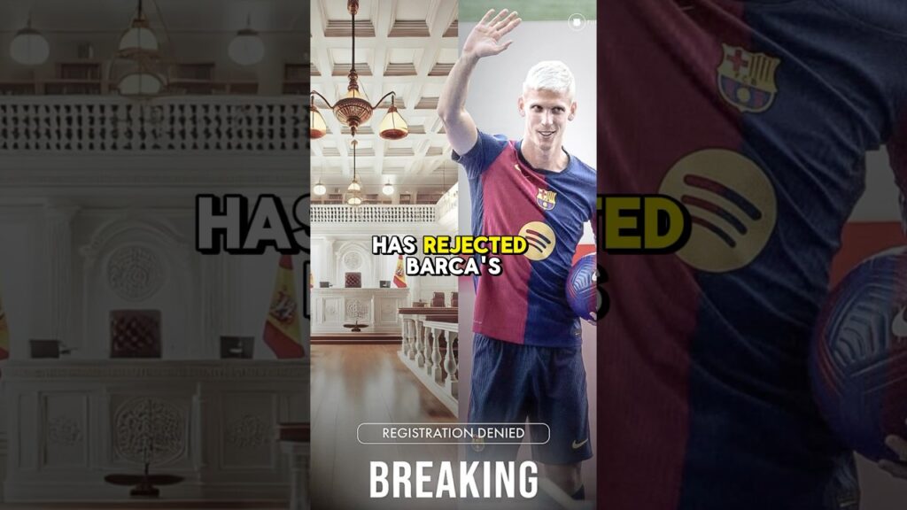 Dani Olmo Registration Situation🔵🔴 #barcelona #shorts #youtubeshorts #daniolmo